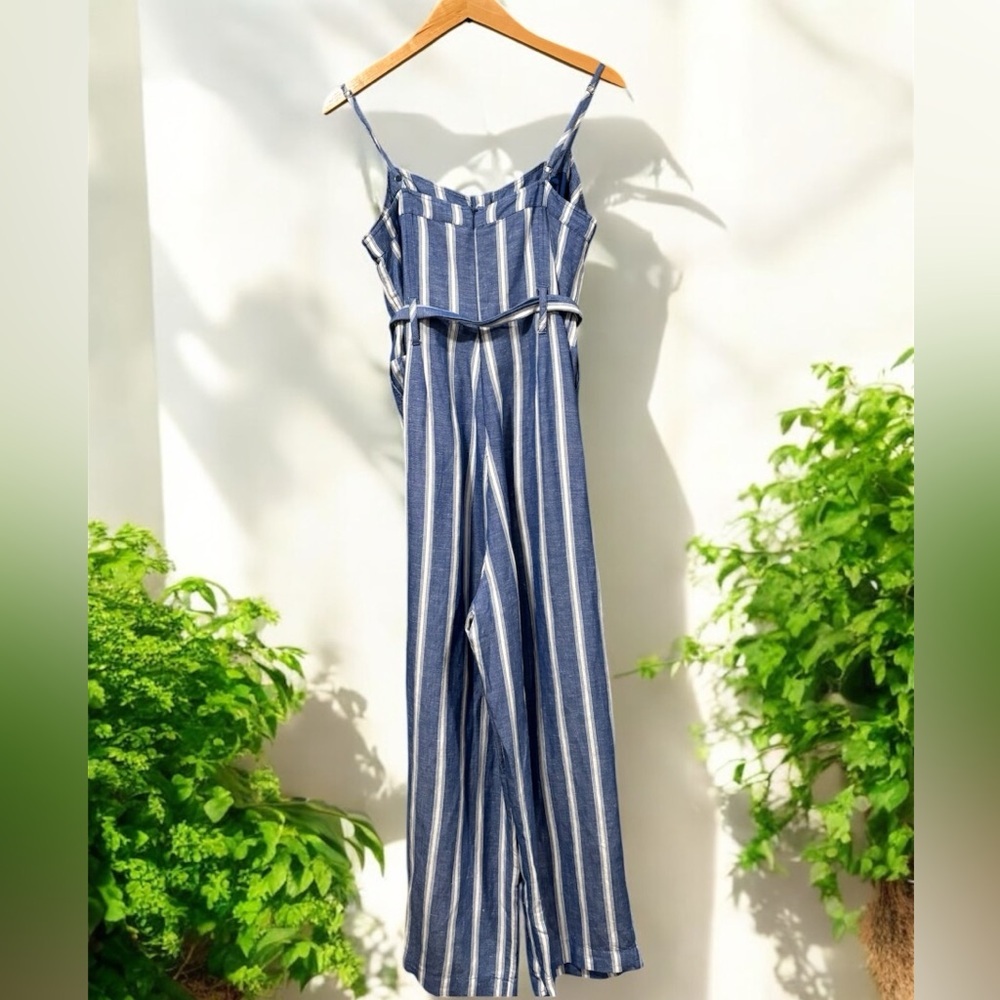 Rails Harper Sardegna Stripe Jumpsuit Size M - image 5
